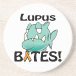 Lupus BITES (orange) Drink Coaster