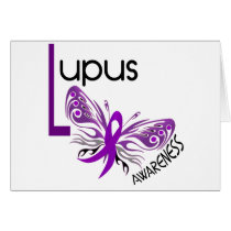 Lupus BUTTERFLY 3.1 Greeting Card