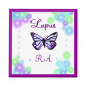 Lupus butterfly Magnet by deesbasenjis Lupus butterfly Magnet