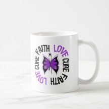 Lupus Cancer Faith Love Cure Coffee Mugs
