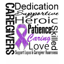 Lupus Caregivers Collage t-shirts by giftsforawareness Lupus Caregivers Collage t-shirts