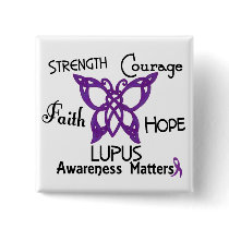Lupus Celtic Butterfly 3 Buttons