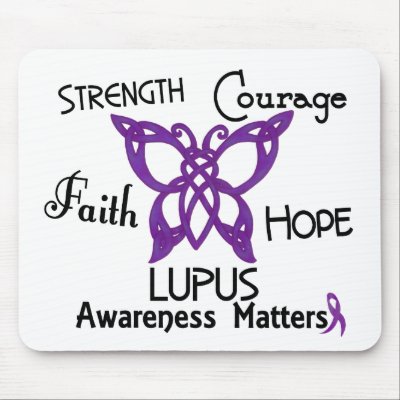 Purple Lupus Butterfly