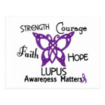 Lupus Celtic Butterfly 3 Post Cards