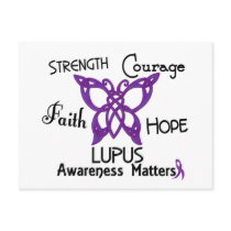 Lupus Celtic Butterfly 3 Post Cards