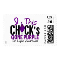 LUPUS Chick Gone Purple postage