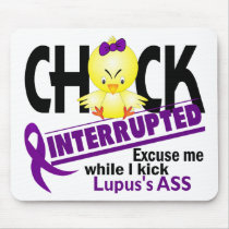 Lupus Chick Interrupted 2 Mousepad