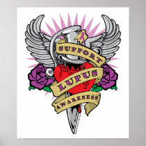 Lupus Dagger Print