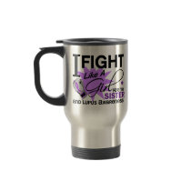 Lupus Fight Like A Girl For My Sister 11 Coffee Mug