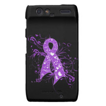 Lupus Floral Swirls Ribbon Motorola Droid RAZR Case