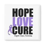 Lupus Hope Love Cure magnets