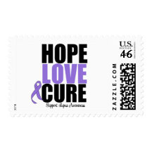 Lupus Hope Love Cure Postage Stamp