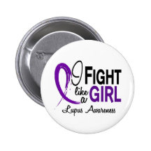 Lupus I Fight Like A Girl 10.1 Button