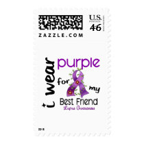 Lupus I WEAR PURPLE FOR MY BEST FRIEND 43 Postage