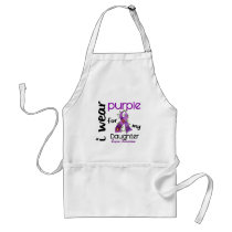 Lupus I WEAR PURPLE FOR MY DAUGHTER 43 Apron