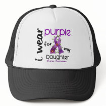 Lupus I WEAR PURPLE FOR MY DAUGHTER 43 Mesh Hat