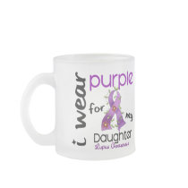 Lupus I WEAR PURPLE FOR MY DAUGHTER 43 Coffee Mugs