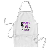 Lupus I WEAR PURPLE FOR MY MOMMY 43 Aprons