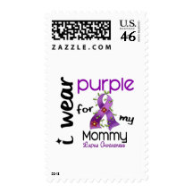 Lupus I WEAR PURPLE FOR MY MOMMY 43 Stamp