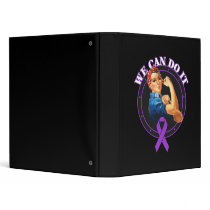 Lupus - Rosie The Riveter - We Can Do It 3 Ring Binder