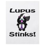 Lupus Stinks Skunk Purple Awareness Design flyers