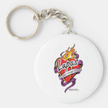 Lupus Tattoo Heart Keychains