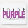 Lupus Think Purple Mouse Pads