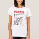 Lupus Warning Tees t-shirts