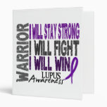 Lupus Warrior 3 Ring Binder