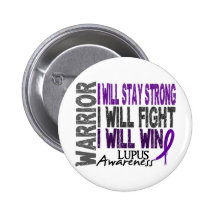 Lupus Warrior Buttons