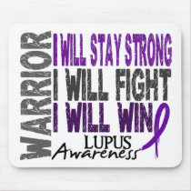 Lupus Warrior Mousepad
