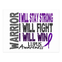 Lupus Warrior Postcards