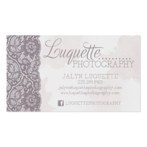 Luquette Photography Business Card Templates