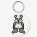 Lura Critter Jelly Panda Bear keychains by LuraDee Lura Critter Jelly Panda Bear keychains
