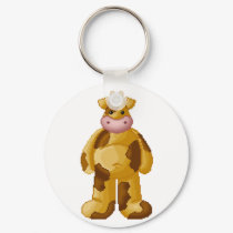 Lura's Critter Plump Cow keychains by LuraDee Lura's Critter Plump Cow keychains