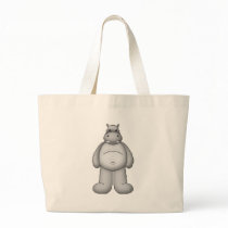 Lura's Critter Plump Hippo bags