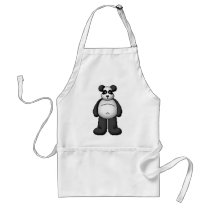 Lura's Critter Plump Panda Bear aprons
