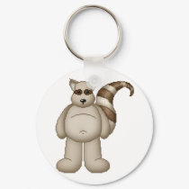 Lura's Critter Plump Raccoon keychains by LuraDee Lura's Critter Plump Raccoon keychains