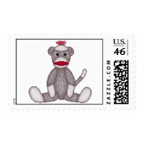 Lura's Sock Monkey Stamp