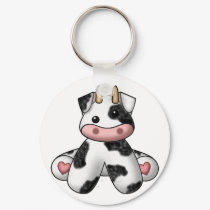 Lura's Stuffed Cow keychains by LuraDee Lura's Stuffed Cow keychains