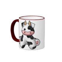 Lura's Stuffed Cow Coffee Mug