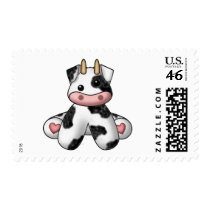 Lura's Stuffed Cow Postage Stamps