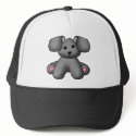 Lura's Stuffed Dog 4 hats