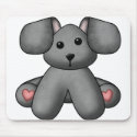 Lura's Stuffed Dog 4 mousepads