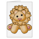 Lura's Stuffed Lion cards by LuraDee Lura's Stuffed Lion cards