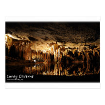 Luray Caverns, Shenandoah Valley Virginia Post Cards