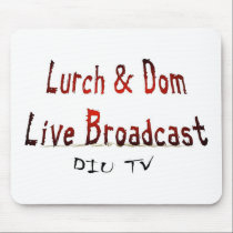 Lurch & Dom Banner Mouse Pad mousepads