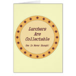 Lurchers Are Collectable Greeting Card