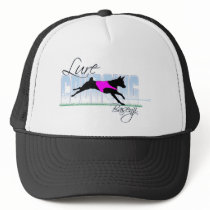 Lure Coursing Basenji Mesh Hats