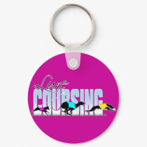 Lure Coursing Dogs keychains by DDGraphix Lure Coursing Dogs keychains